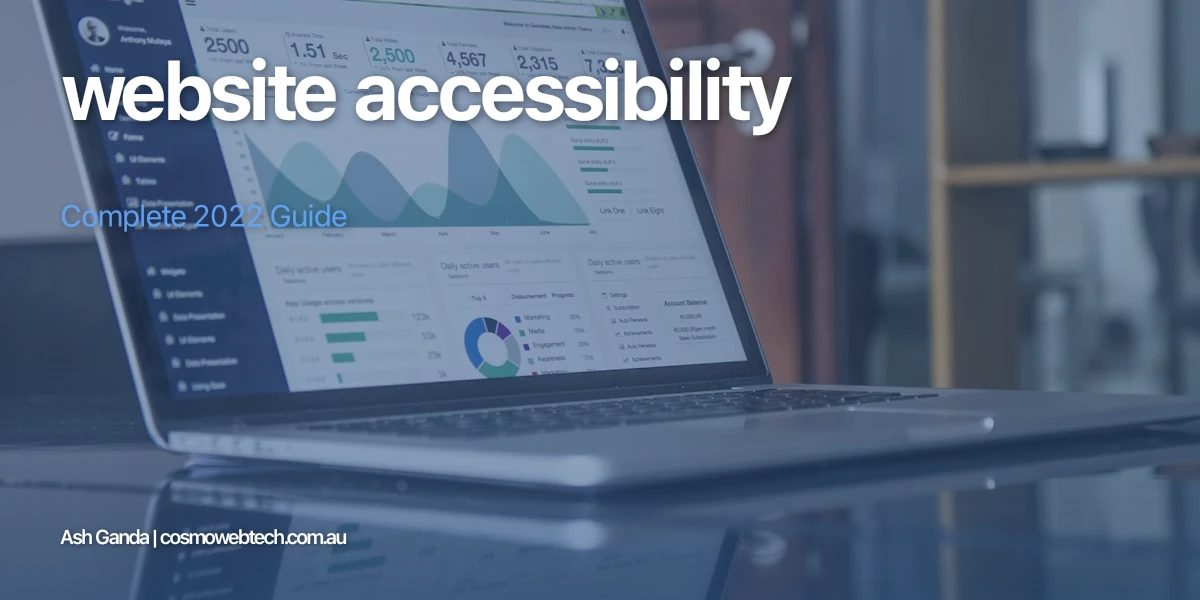 website accessibility: Complete 2022 Guide