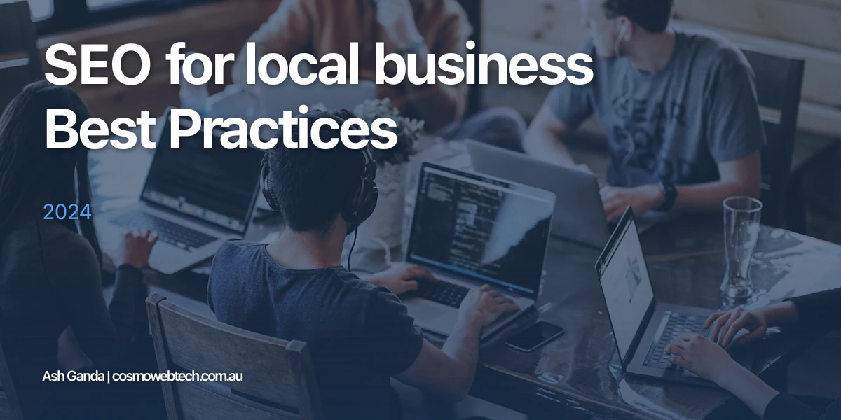 SEO for local business Best Practices 2024