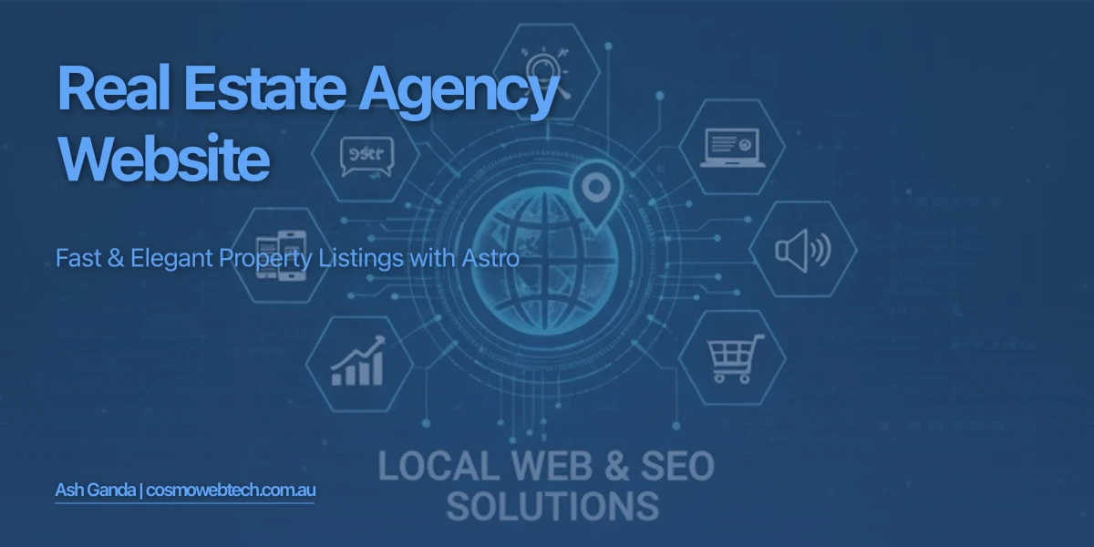 Real Estate Agency Website: Fast & Elegant Property Listings with Astro