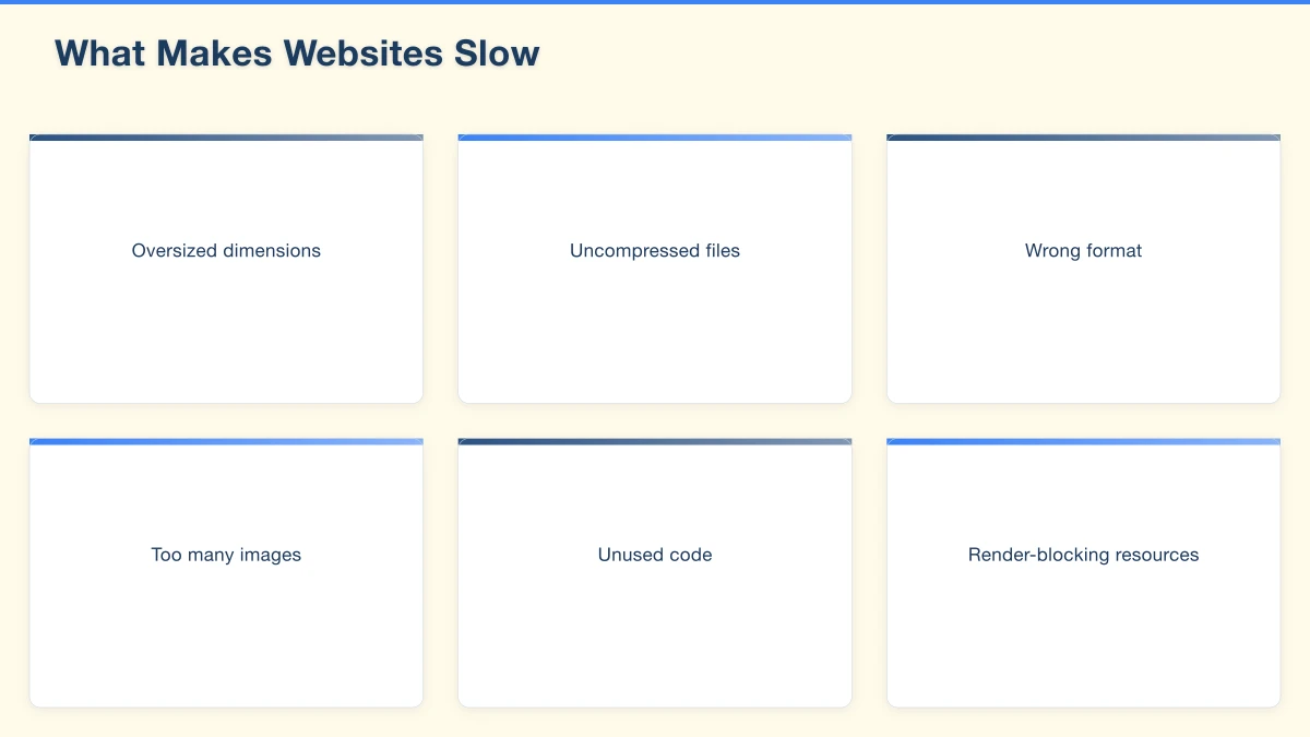 Testing Your Website Speed Infographic
